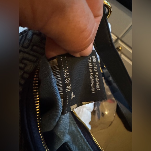 Demim and leather purse - Picture 6 of 9